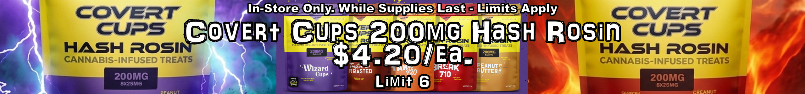 420 deal hash rosin covert cups $4/20/ea.